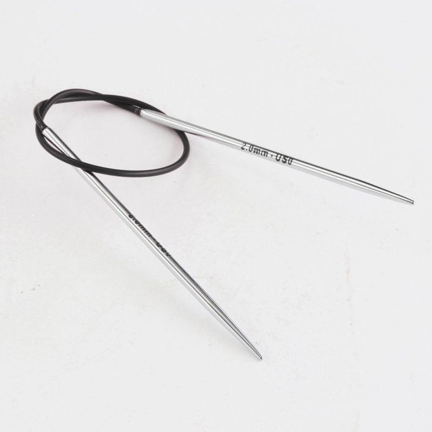 Спицы круговые латунные Nova Metal KnitPro, 25 см, 2.00 мм 10971