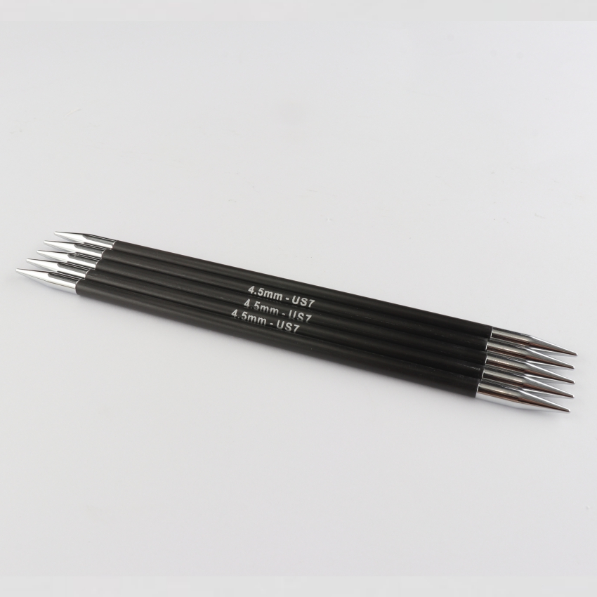Спицы носочные Karbonz KnitPro, 20 см, 4.50 мм 41133