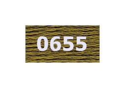 мулине "Gamma"  х/б 24 x 8 м 0655, т.горчичный