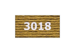 мулине "Gamma"  х/б 24 x 8 м 3018, т.песочный