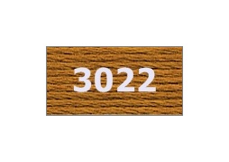 мулине "Gamma"  х/б 24 x 8 м 3022, т.рыжий