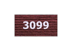 мулине "Gamma"  х/б 24 x 8 м 3099, гр.вишневый