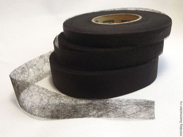 Паутинка клеевая 35 мм черная, 100м 0531-0308 Паутинка клеевая 35 мм черная, 100м 0531-0308