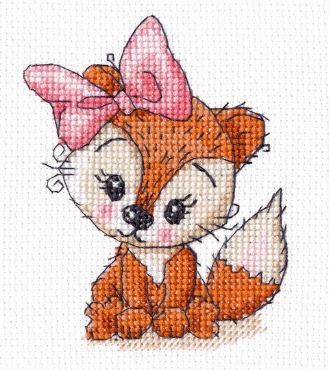 Набор для вышивания «Овен» 1278 "Лисёнок" 8 х 10 см