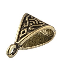 Бейл "Zlatka" MFK-05 1х1.5 см, 2 шт. (под античную бронзу)