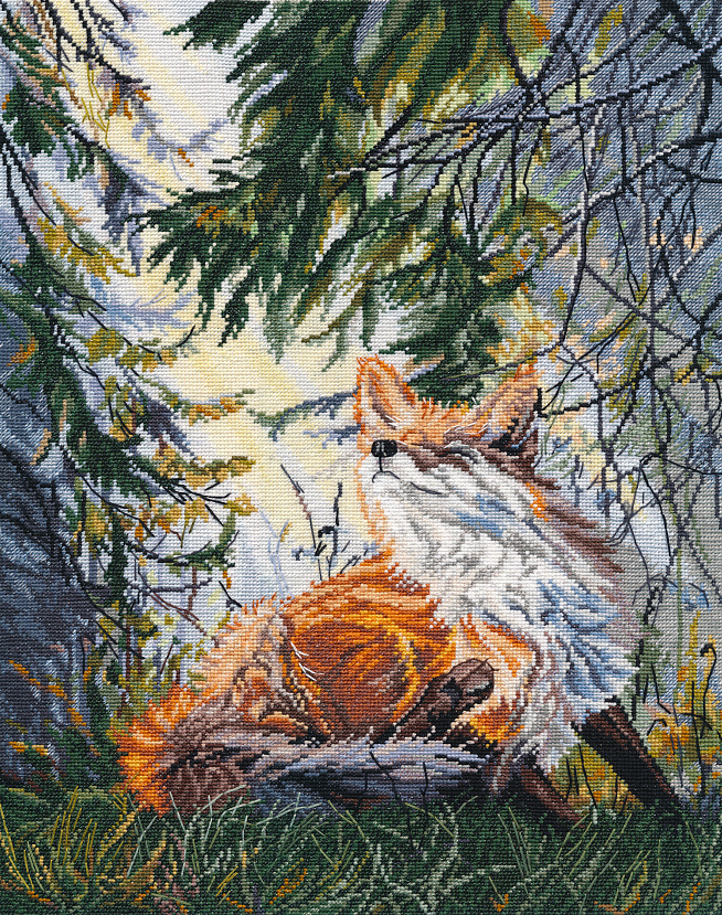 Набор для вышивания «Овен» 1516 "В лучах солнца" 30 х 40 см