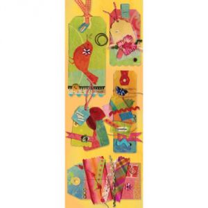  Ярлычки "Яркие птицы" 