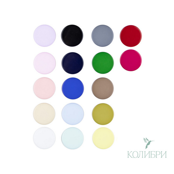 Пуговицы  "Колибри" PS21 Yellow ( желтый ) 24L