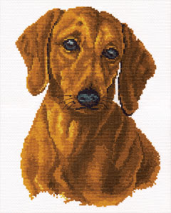 Набор для вышивания «Алиса» 1-01 Такса 