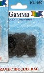 Кнопки пришивные Gamma KL-160 d16 мм 10шт.черные