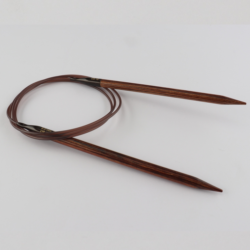 Спицы деревянные круговые Ginger KnitPro, 80 см, 6.00 мм 31093