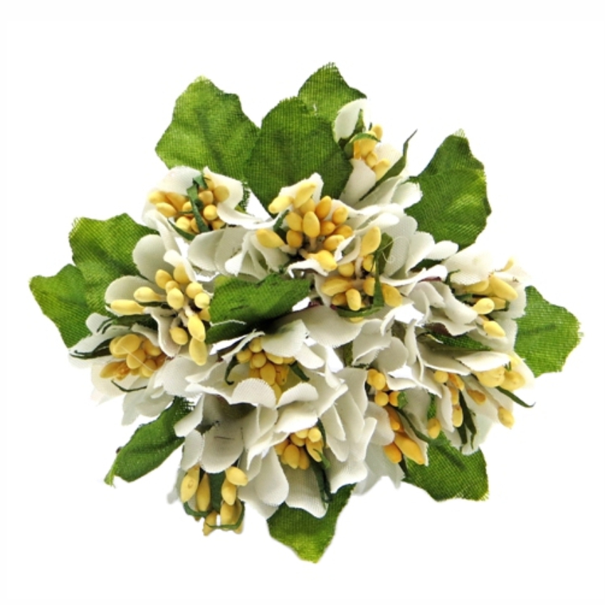 Декоративный букетик "Рукоделие", DKB152E сливочный