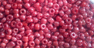 Бисер 10/0 клюквенный, 355 г 