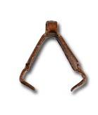 Держатель для бусины "Zlatka" под медь 50 шт.