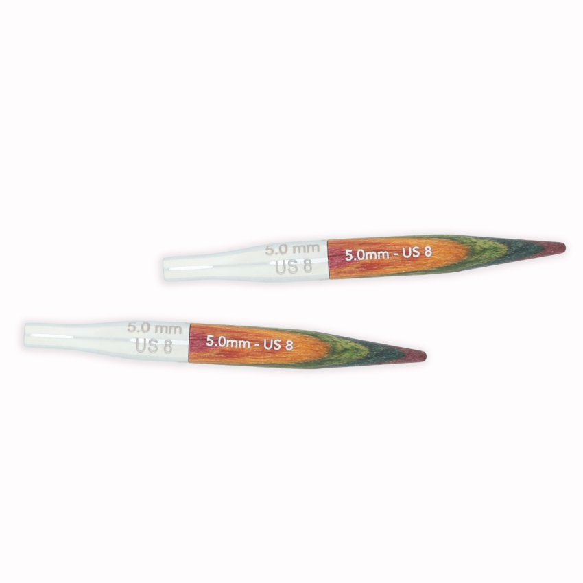 Спицы деревянные съемные Mini 5 см Symfonie2 KnitPro, 5.00 мм 55346