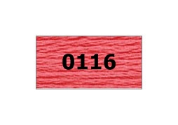 мулине "Gamma"  х/б 24 x 8 м 0116, яр.розовый