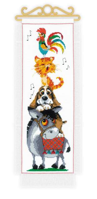 Набор для вышивания «Риолис» 1862 «Любимые сказки»20*50 см