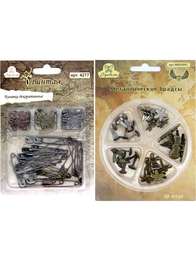 Набор для творчества NT-31 "Рукоделие" Металлический декор