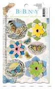Стикеры-украшения BoBunny для скрапбукинга Country Garden Dimensional Sticker