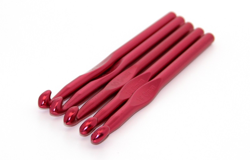 Крючок KAO/10.0 вязальный односторонний алюминиевый 10,0мм (5шт.)