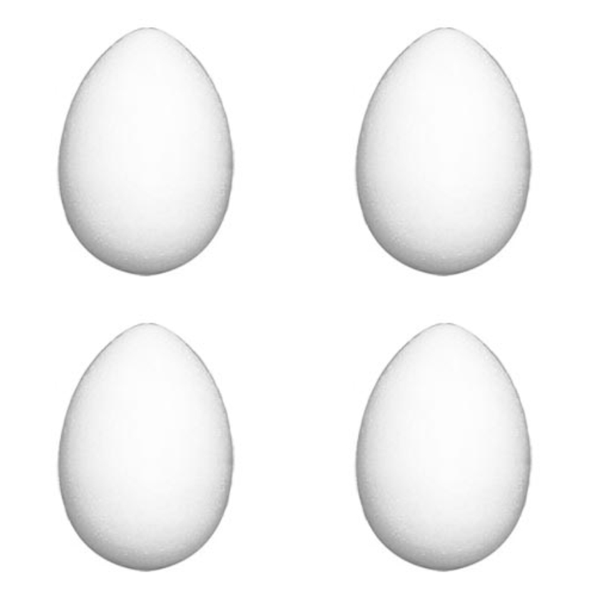 Форма из пенопласта ЯЙЦО, h=93 мм (4 шт.)