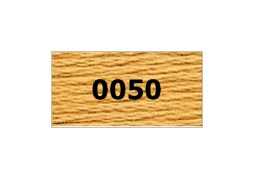 мулине "Gamma"  х/б 24 x 8 м 0050, розово-бежевый