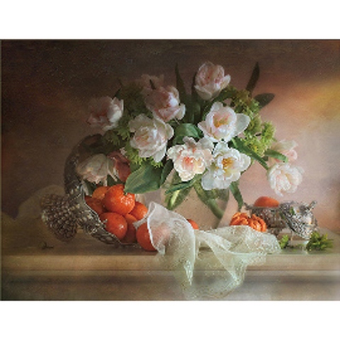 Схема вышивки бисером  35х45 см, 551