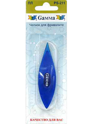 Челнок для фриволите "Gamma" PS-211, пластик