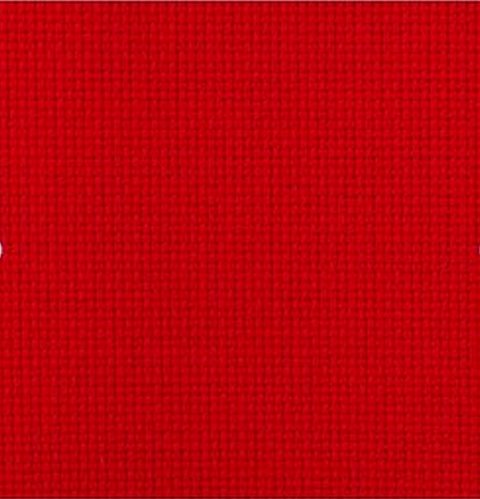Канва в упаковке Perl-Aida11 (44кл.=10см) 100% цвет красный