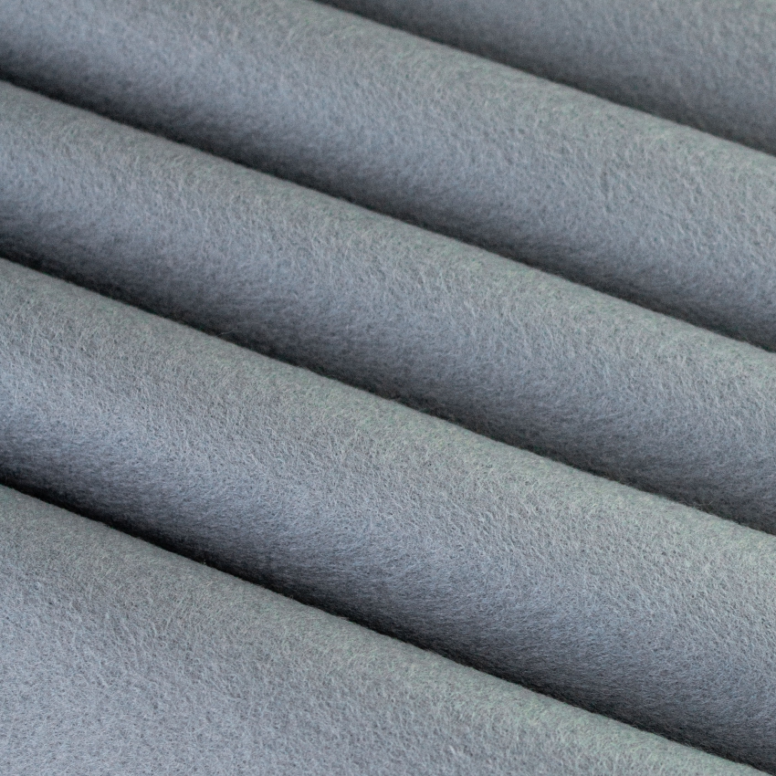 Набор декоративного фетра, 1,00 мм; 22 см х 30 см (5 листов, мокрый асфальт)