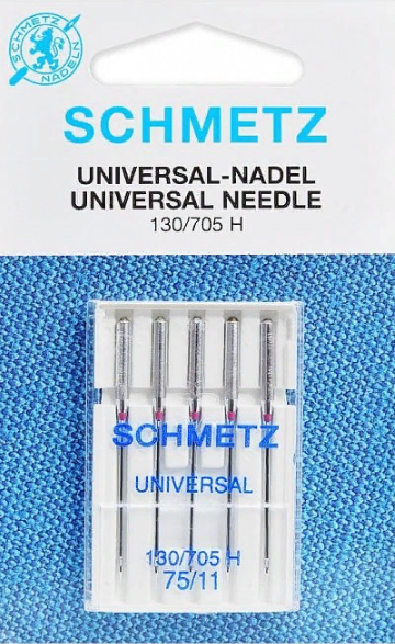 Иглы стандартные 130/705H № 75, 5 шт. Schmetz 0703408