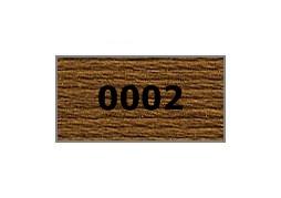 мулине "Gamma"  х/б 24 x 8 м 0002, коричневый