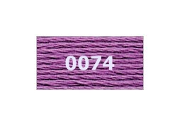 мулине "Gamma"  х/б 24 x 8 м 0074, сиреневый