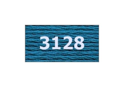 мулине "Gamma"  х/б 24 x 8 м 3128, св.св.синий