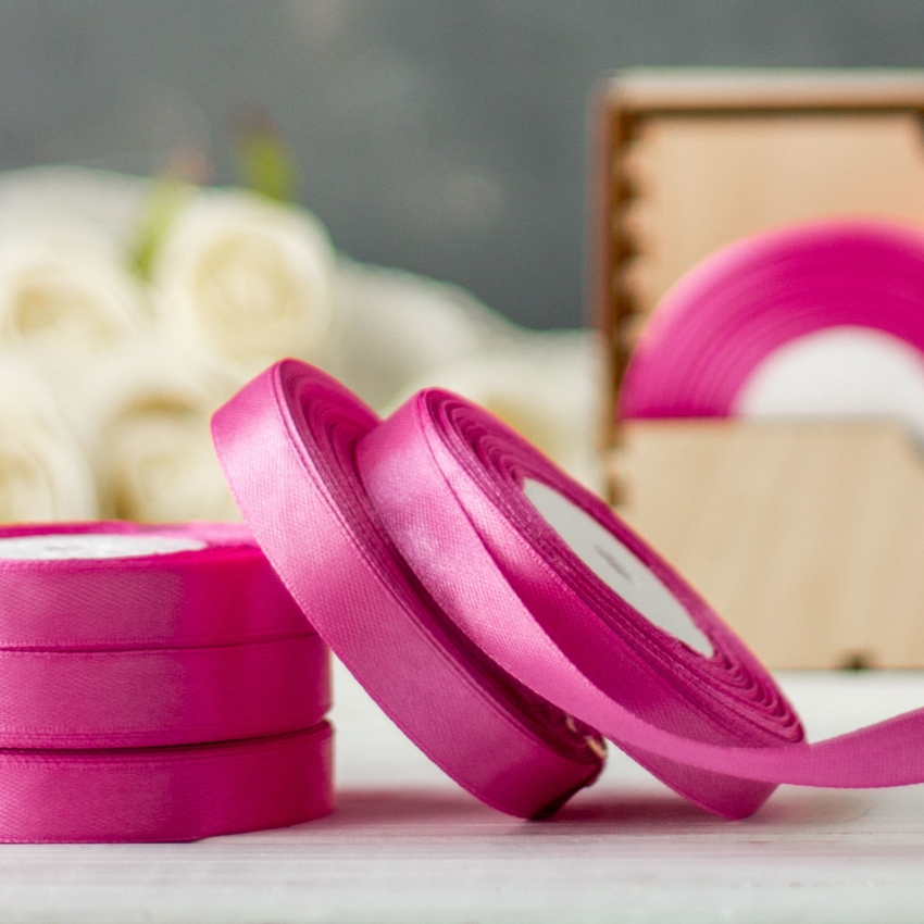 Лента атласная 12мм x 25м 1033 (1 шт)