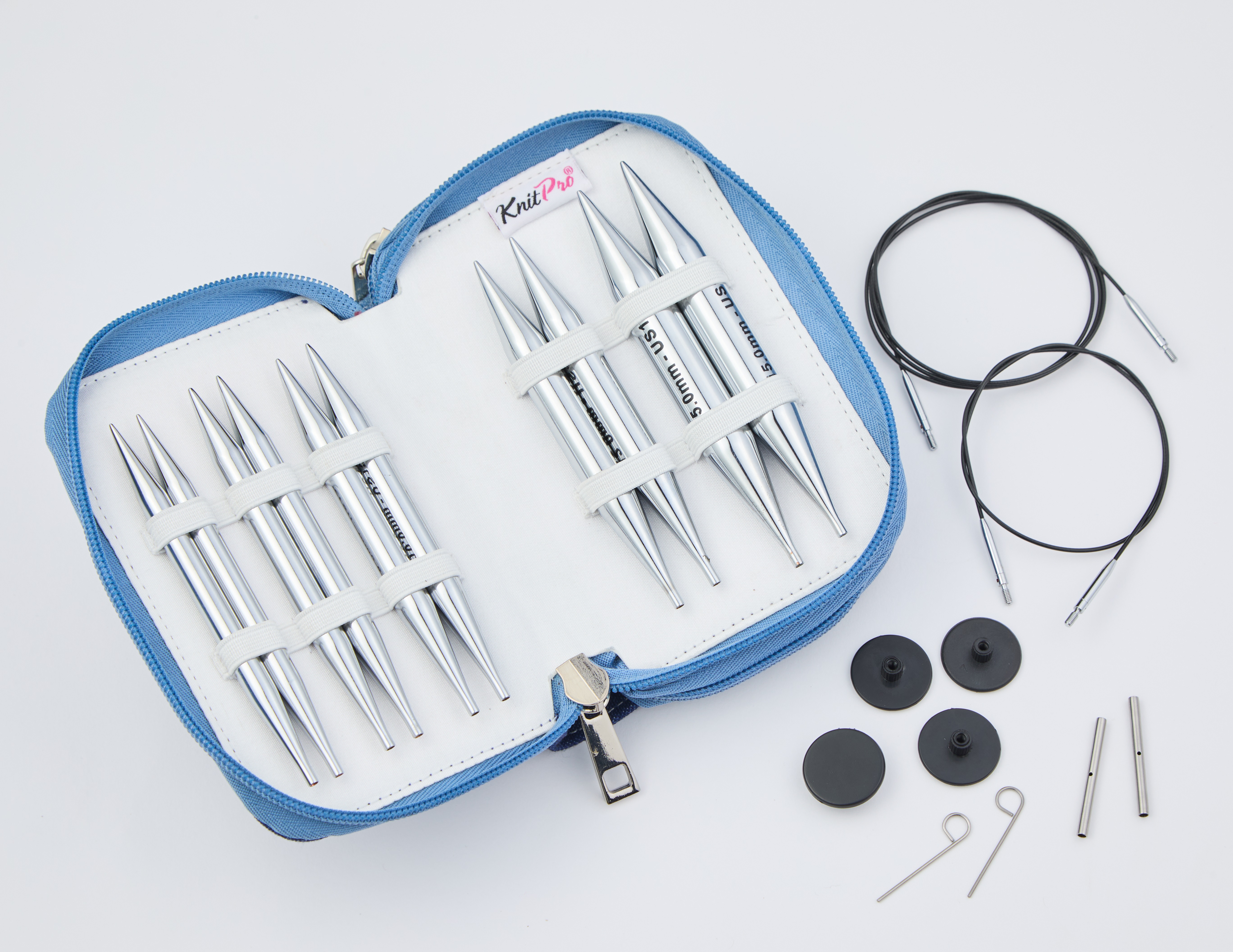 Набор съемных латунных спиц (толстые) Chunky 13 см Nova KnitPro 10624