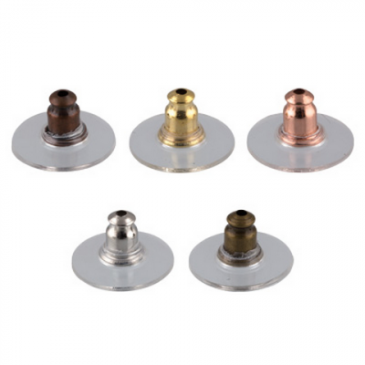 Застежки для пусет "Zlatka" MFZ-01 12х7 мм  в блистере 10 шт. 