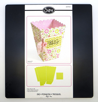 Форма для вырубки Коробочка Попкорн #2 Bigz Pro Die ,657154