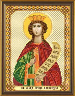 Набор для вышивания «Nova Sloboda» С6141 Св. Мч. Царица Александра Римская