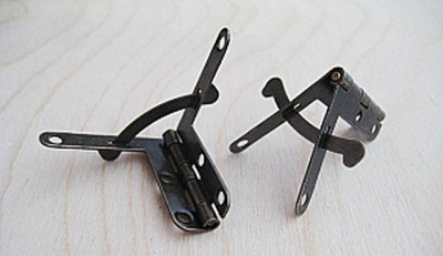 Петли "Hemline" металлические для фоторамок, 30х33 мм, уп./2шт.  бронза