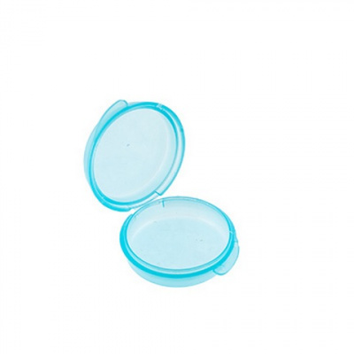 Туба пластик "Gamma" T-01 d 4,6 х 1,8 см , упак/6шт., цв. голубой/прозрачный