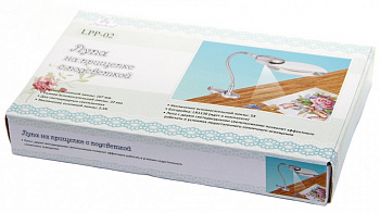 Лупа LPP-02 "Рукоделие" на прищепке с подсветкой