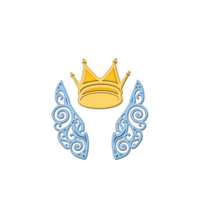 Набор ножей Spellbinders® Shapeabilities® Die D-Lites™ "Крылья и корона"