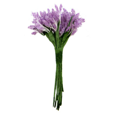 Декоративный букетик "Рукоделие" DKB031C bordo (бордовый)