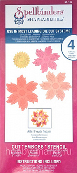 Набор ножей Spellbinders® Shapeabilities® "Астры"