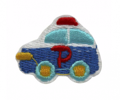 Термоаппликация LM-80209 'Полицейская машинка' 1шт Hobby&Pro basic 