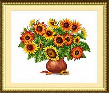 Набор для вышивания «Сделано с любовью» ЦВ-031 Букет солнечного света