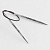 Спицы круговые латунные Nova Metal KnitPro, 25 см, 3.25 мм 10976