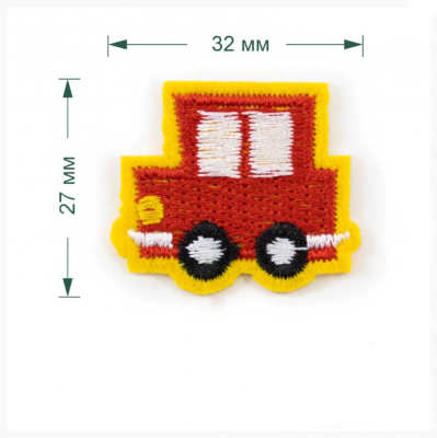 Термоаппликация LA367  32 х 27 мм упак/5 шт.