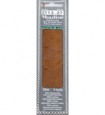 Мулине Спираль «Madeira»100% хлопок, 10 м 2113